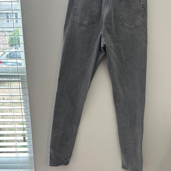 Rag & Bone Men's Washed Gray Slim Jeans - Picture 6 of 7